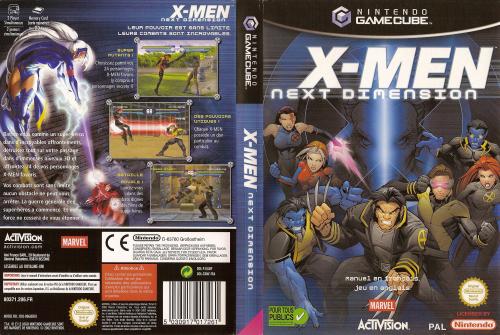 X-Men Next Dimension Cover - Click for full size image